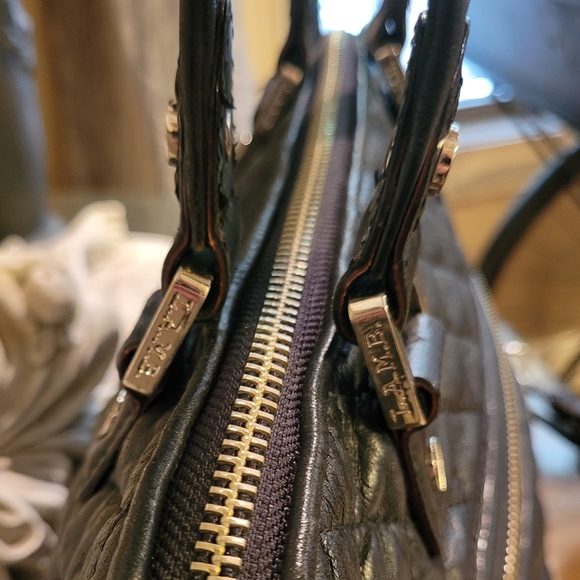 L A.M.B. by Gwen Stefani Quilted Leather Shoulder Hand Bag #204 - Picture 7 of 15